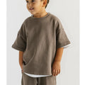 Custom Kids T-shirts for Boys Short Sleeve T-shirt 100% Cotton Washed Casual Knitted High Quality
