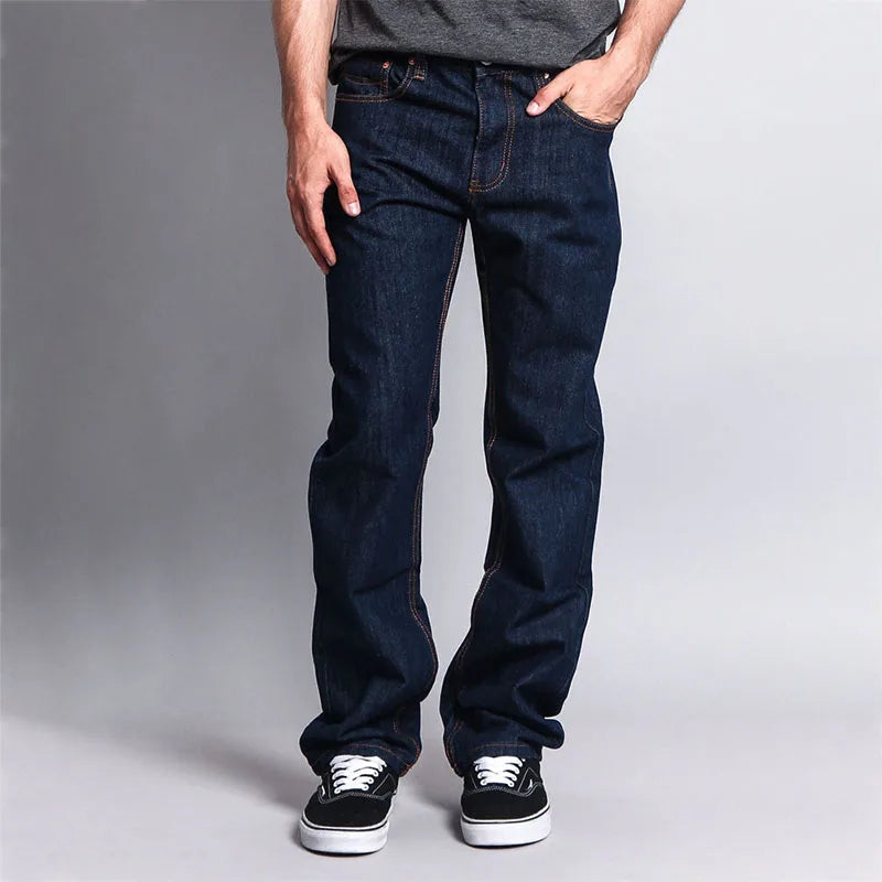 Custom Men's Casual Jeans Straight Fit Raw Selvedge Denim Jeans for Men Jeans Pants High Quality