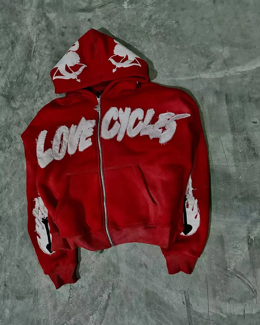 Manufacturers for Customs Clothes Embroider Zipper Tracksuit Vintage Acid Wash Flare Sweatpants and Hoodies Sweat Suits Men