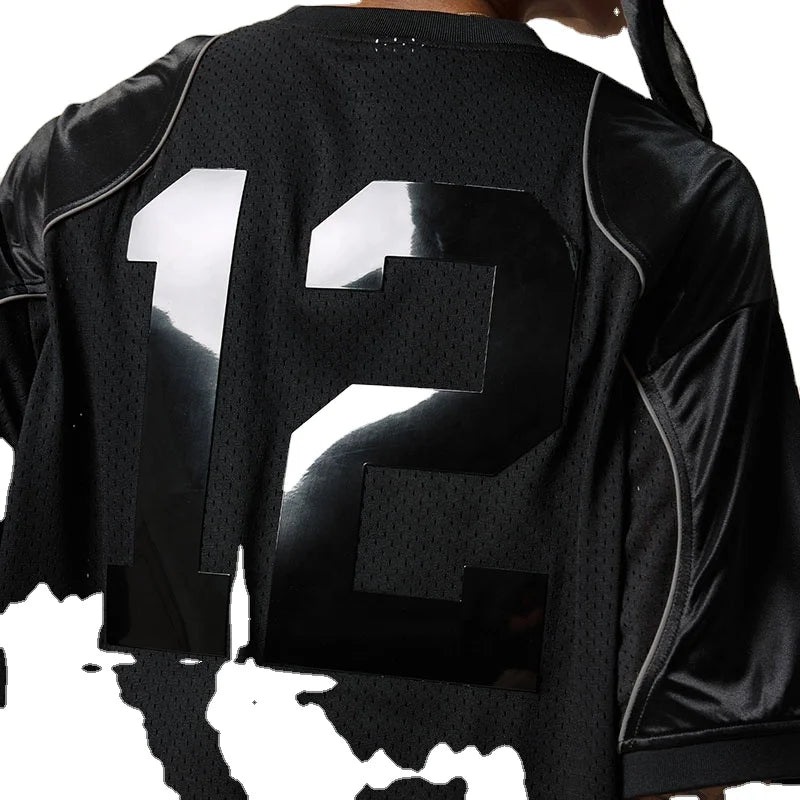 Custom Streetwear Jersey Polyester Tshirt for Men Baseball Jersey Shirt Personalized T-shirt with logo