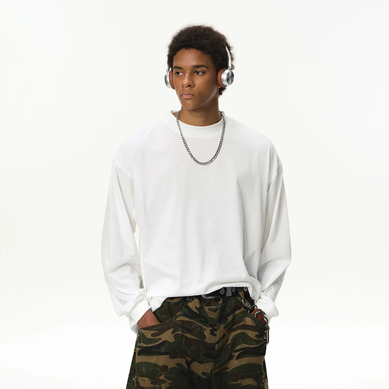 Custom Streetwear Pima Cotton T Shirts Custom Blank Tshirt Manufacturer Oversize Drop Shoulder T Shirt Men