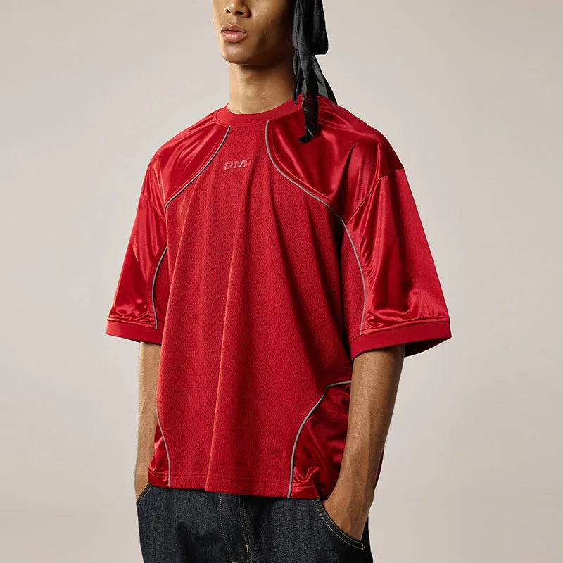 Custom Streetwear Jersey Polyester Tshirt for Men Baseball Jersey Shirt Personalized T-shirt with logo