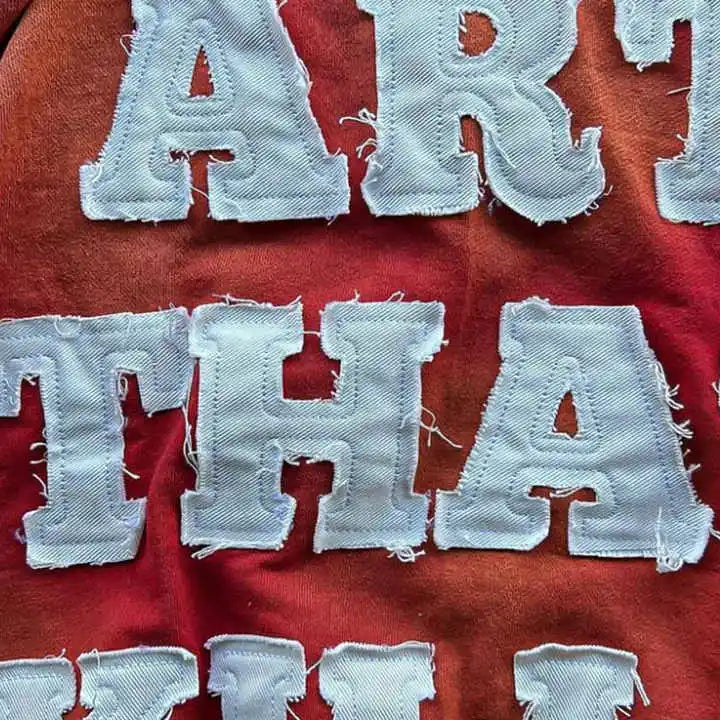 Custom French Terry Embroidered Faded Boxy Hoodie | OEM/ODM