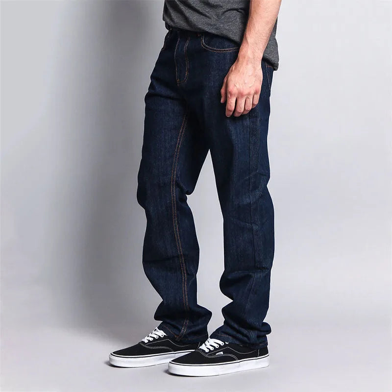 Custom Men's Casual Jeans Straight Fit Raw Selvedge Denim Jeans for Men Jeans Pants High Quality
