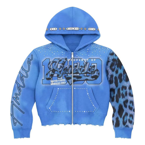 100% Cotton Heavyweight Vintage Streetwear Oversized Hoodie-Eco-Friendly Unisex Spring Customizable Printed Optional Applique
