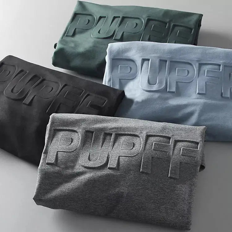 Custom Heavyweight 100% Cotton Pullover Hoodie 3D Embossed Streetwear Oversized and Hooded with Solid Pattern for Men