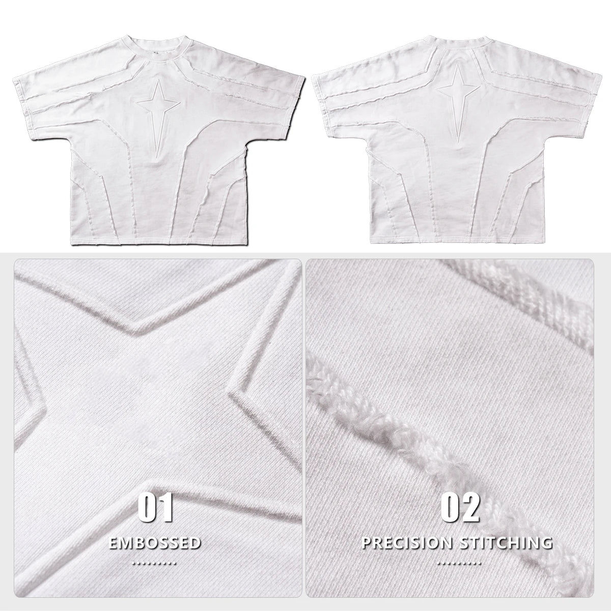 2025 New Men's 100% Cotton T-Shirt 300gsm Oversized Digital Printing Eco-Friendly Breathable Custom Heavyweight