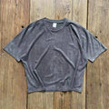 Custom Suede Men's Regular Solid Knitted Loose Fit T-shirt 220g