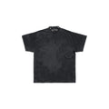 Custom Men's Oversized Vintage Distressed T-Shirt 300 Gsm Acid Washed 100% Cotton Casual Plain Jersey Heavyweight