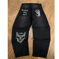 Custom Designer Embroidery Jeans Pants for Men Casual Embroidered Denim Jeans
