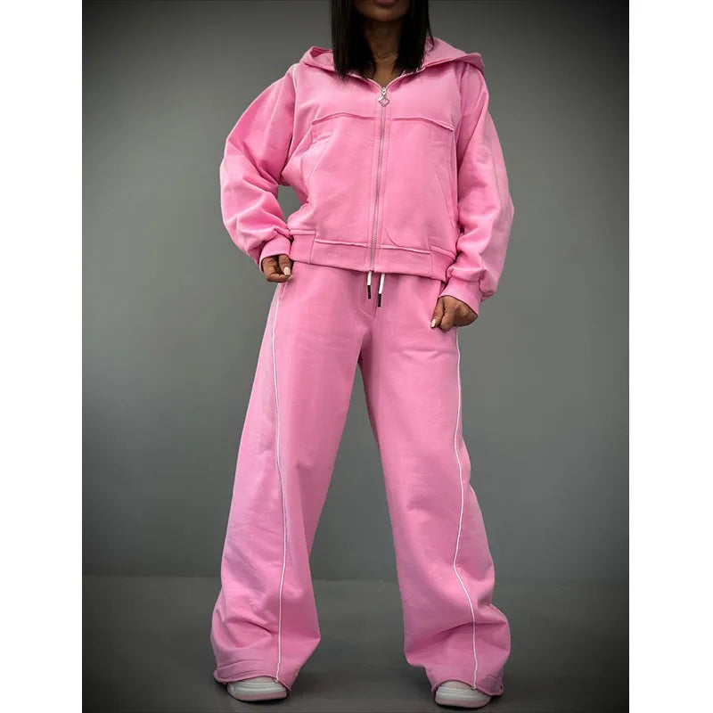 Custom Women's Two-piece Set Tracksuits 2 Piece Set Women Clothing Track Suit for Women Set