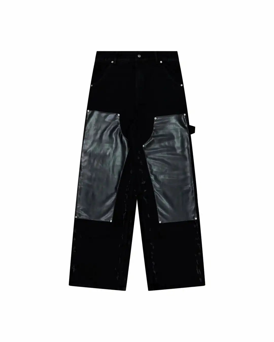 Custom Carpenter Denim Jean for Men Streetwear Baggy Stack Jeans Manufacturers