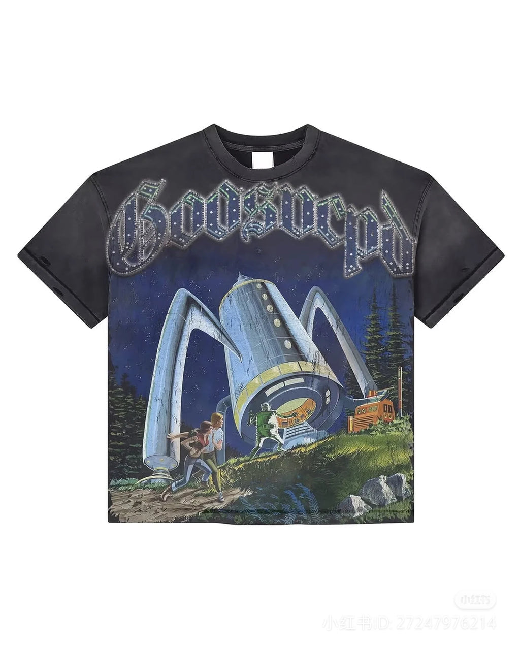 Custom logo Vintage Sublimation All Over Print Shirt for Men DTG Graphic Printed t Shirt Manufacturer