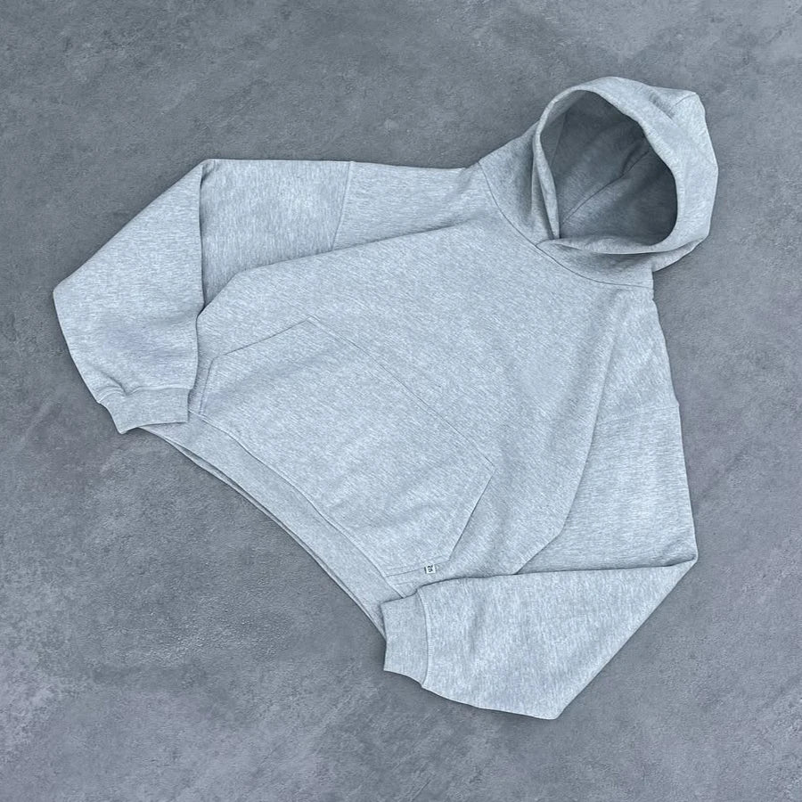 Custom Men's Oversize Boxy Hoodie for Men Plain 100% Cotton Boxy Fit Hoodie for Men
