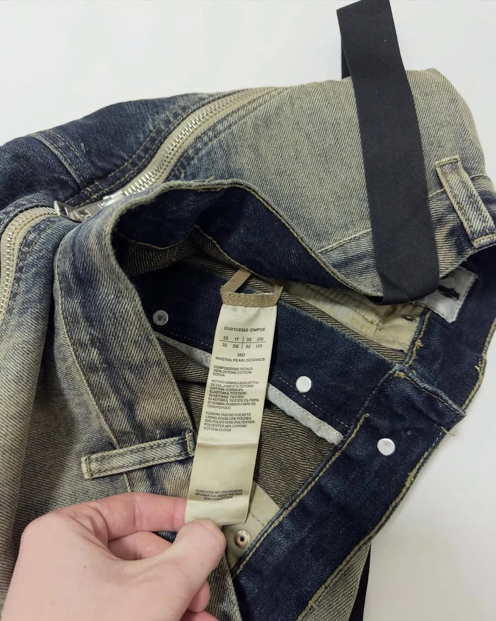 Custom Designer Wide Leg Denim Jeans for Men Designer Flare Jeans Pants High Quality
