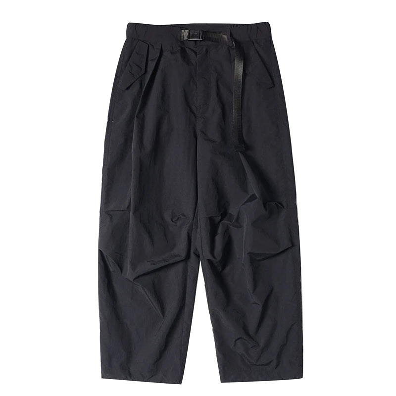 Custom Japanese Style Lightweight Pants Nylon Parachute Pants Men Casual Trsouser Pants
