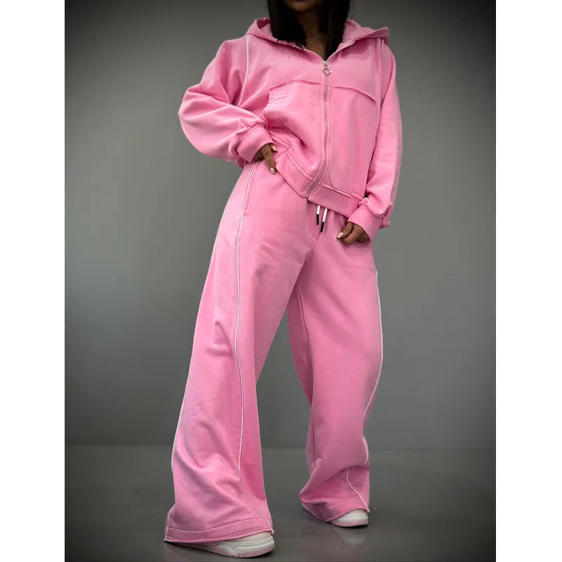 Custom Women's Two-piece Set Tracksuits 2 Piece Set Women Clothing Track Suit for Women Set
