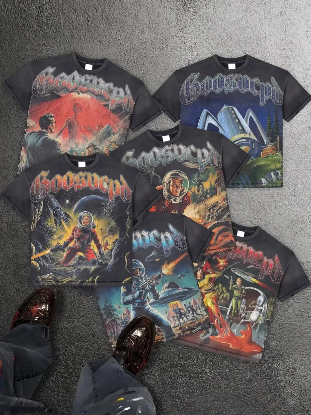Custom logo Vintage Sublimation All Over Print Shirt for Men DTG Graphic Printed t Shirt Manufacturer