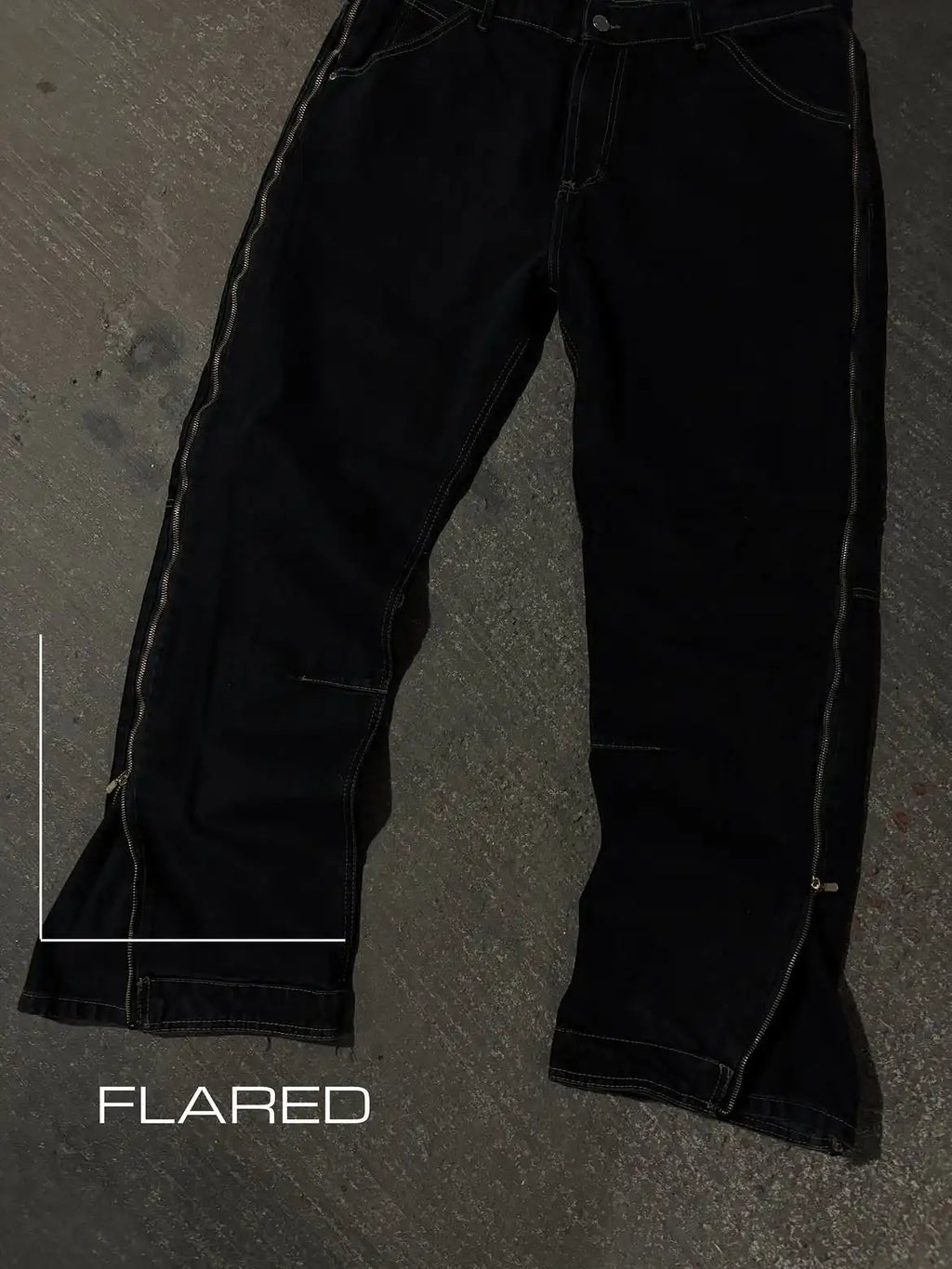 Custom Baggy Denim Jeans Pants Men Zipper Straight Fit Jeans High Quality