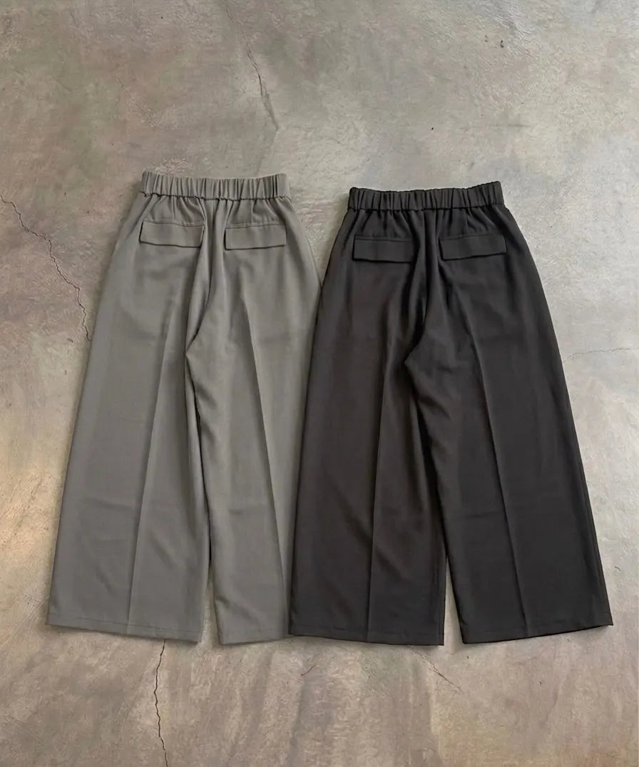 Custom Baggy Black Pleated Dress Pant Men Casual Wide Leg Pleat Pants Trouser