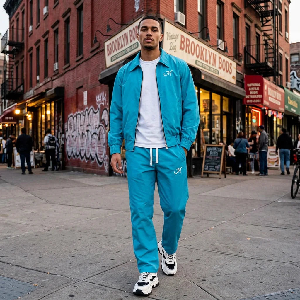 Custom Men Clothes Track Suits Nylon Polyester Tracksuits for Men High Quality Sports Tracksuit