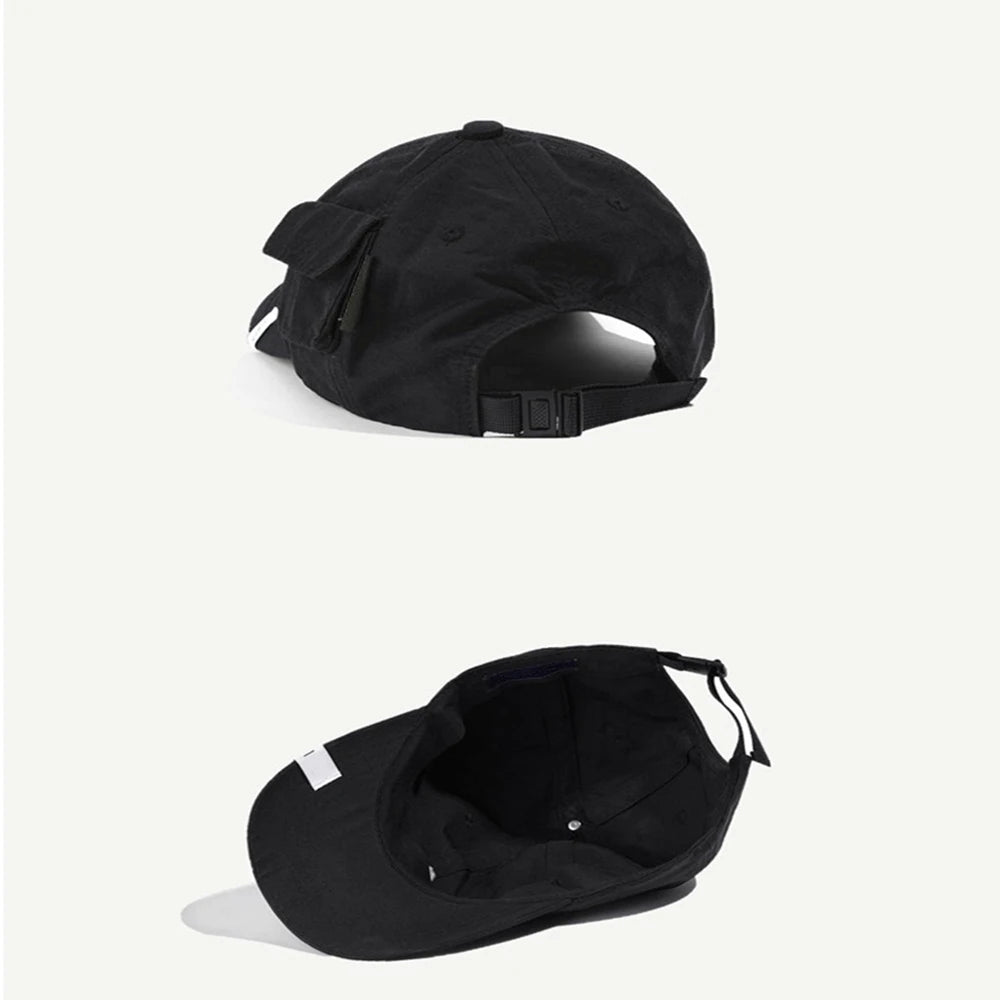 Custom Premium Canvas Hat OEM Hunting Tactical Hat Caps Summer Hats for Men Fitted Baseball Hats With Pocket