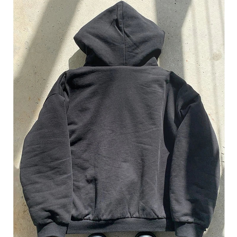 Custom Men Zipup Hoodie Heavy Weight Winter Hoodies for Men Fur Lined Hoodie Manufacturer
