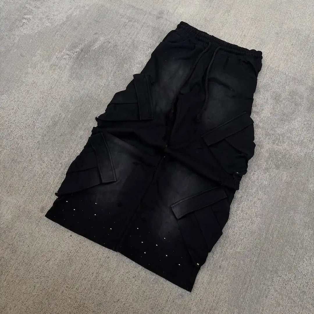 Customizable Sweatpants Cargo Sweat Pants Men Baggy Heavyweight Sweatpants