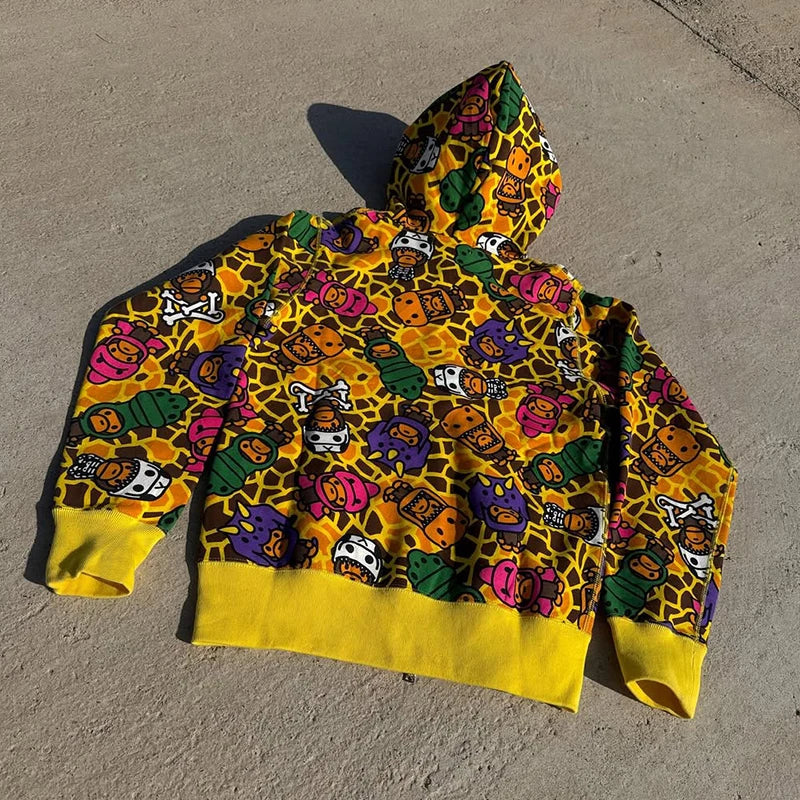 Custom All Over Print Hoodie Men Print on Demand Hoodie for Men Sublimation Printing Hoodies