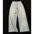 Custom Shiny Denim Jeans Men Vintage Straight Fit Jean Manufacturers
