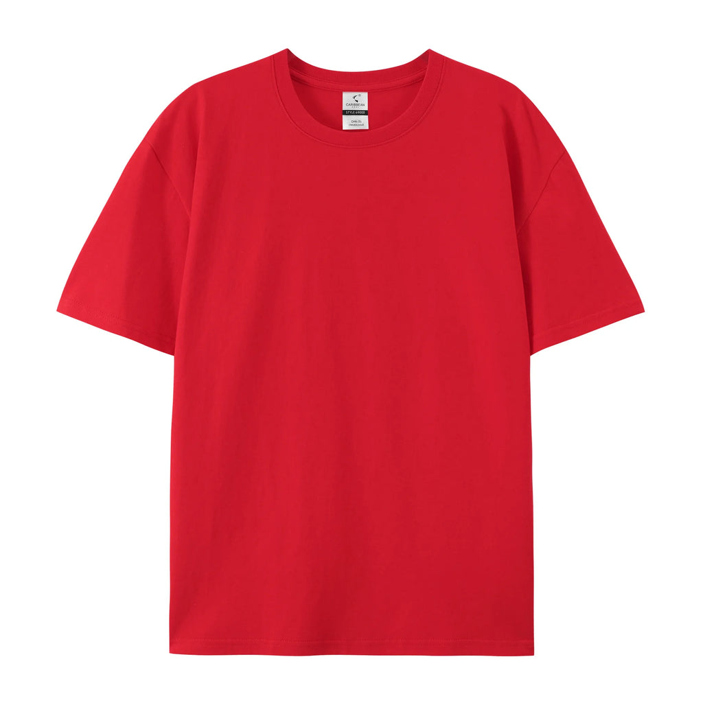 260GSM Heavy Fashion 3D Embossed Tshirt Premium 100% Combed Cotton Oversize Weight Plain Graphic Custom Embossed T Shirts