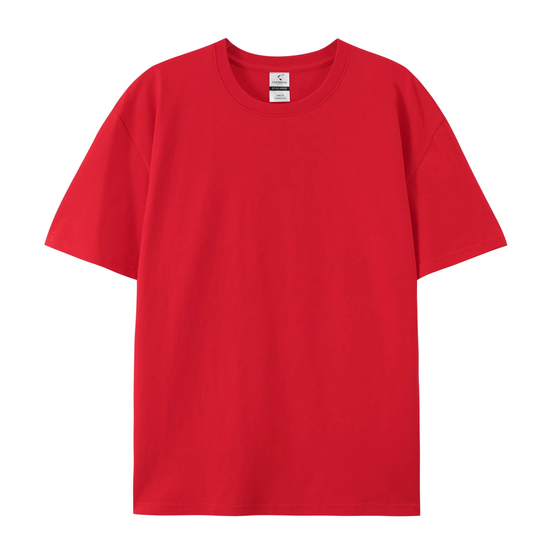 260GSM Heavy Fashion 3D Embossed Tshirt Premium 100% Combed Cotton Oversize Weight Plain Graphic Custom Embossed T Shirts