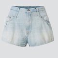 Custom Plus Size Women's Summer Casual Denim Shorts for Women Women Summer Jeans Shorts