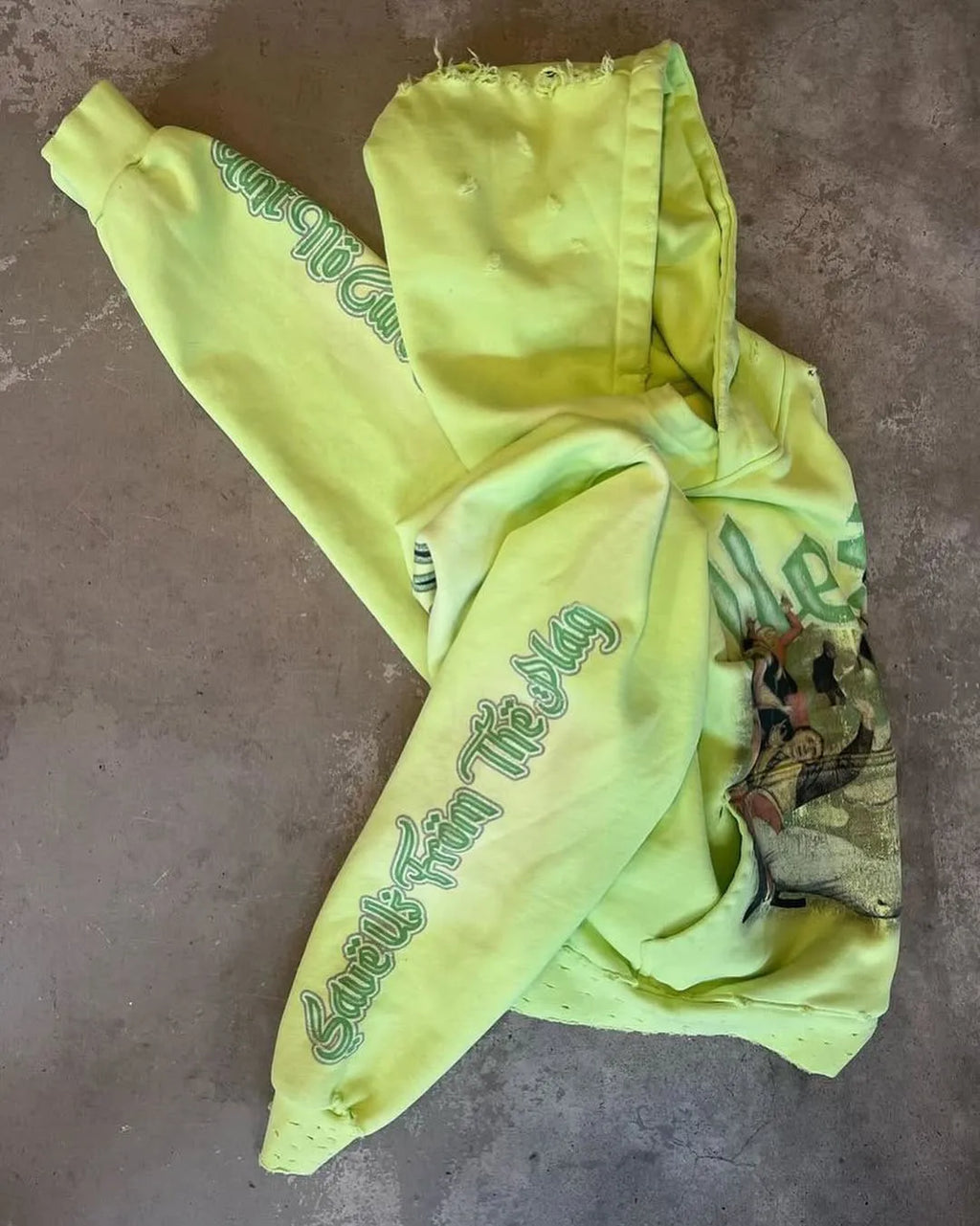 Custom Graphic Dtg Print Hoodie for Men Distressed Hoodie Good Quality 380 Gsm Hoodie Manufacturers for Clothing Brand