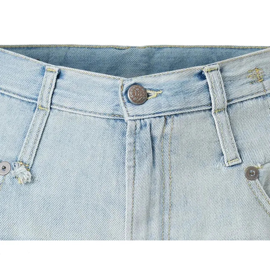 Custom Plus Size Women's Summer Casual Denim Shorts for Women Women Summer Jeans Shorts
