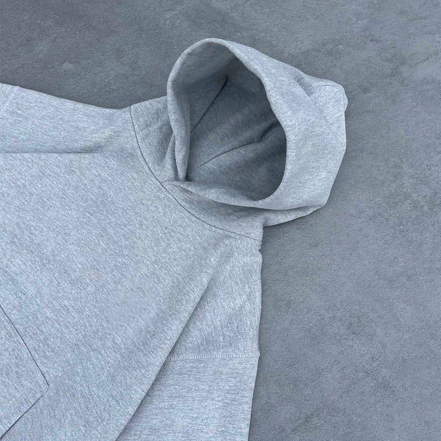 Custom Men's Oversize Boxy Hoodie for Men Plain 100% Cotton Boxy Fit Hoodie for Men