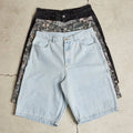 Custom Men's Denim Shorts Camo Jean Shorts Men Bermuda Shorts for Men