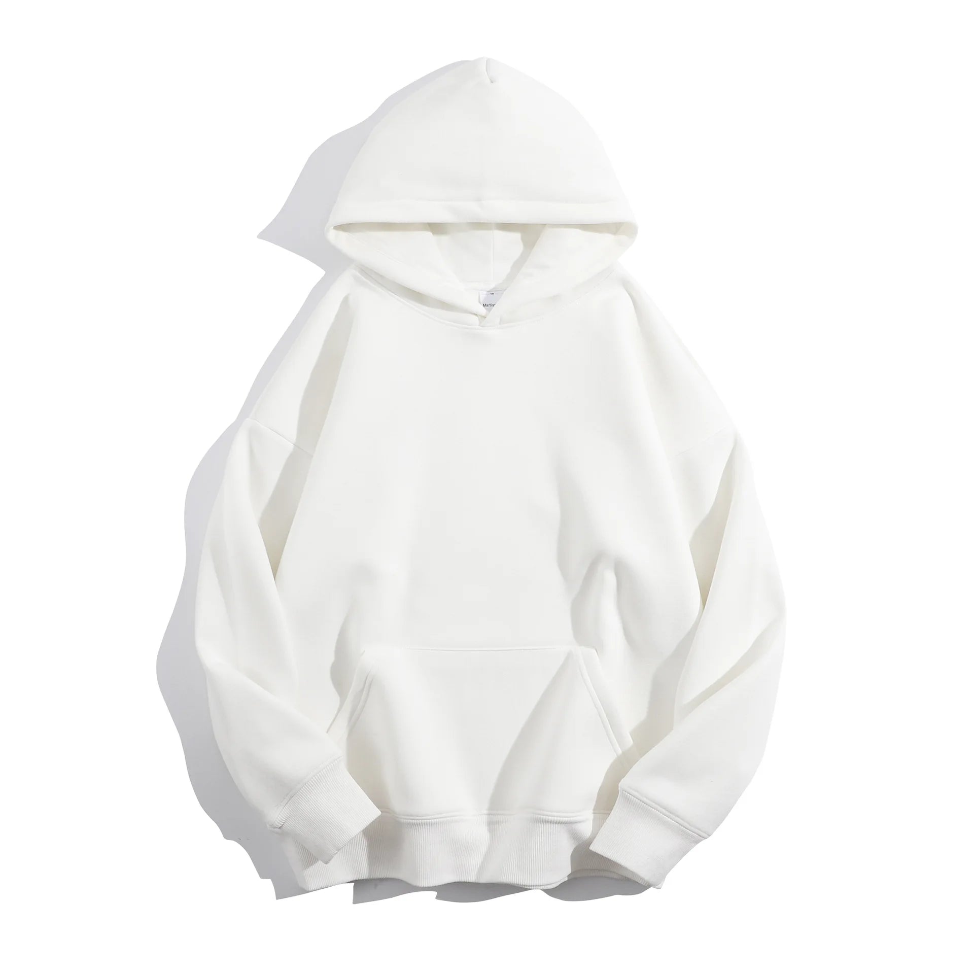 Winter 500 GSM Heavyweight Fleece 100% Cotton Oversized Unisex Embroidered Stonewashed Custom Print Logo Puff Printing Pullover