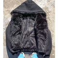 Custom Men Zipup Hoodie Heavy Weight Winter Hoodies for Men Fur Lined Hoodie Manufacturer