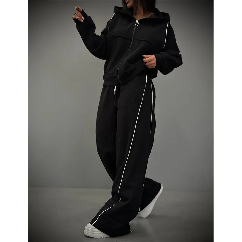 Custom Women's Two-piece Set Tracksuits 2 Piece Set Women Clothing Track Suit for Women Set