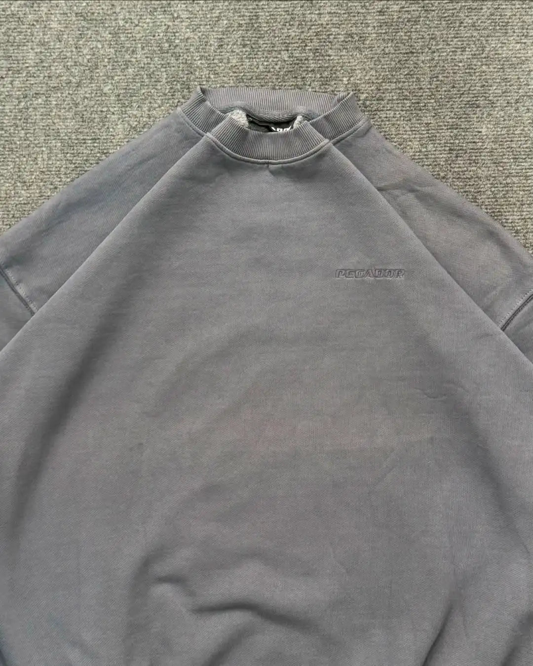 Custom Unisex Crew Neck Sweatshirt 100% Cotton Solid Vintage Oversized Autumn Eco-Friendly
