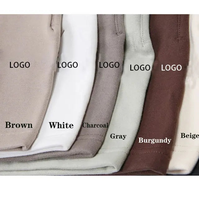 Custom Casual Long Drawstring French Terry Heavy Mens Unisex Fleece Cotton Breathable Eco-Friendly Training Athletic Shorts