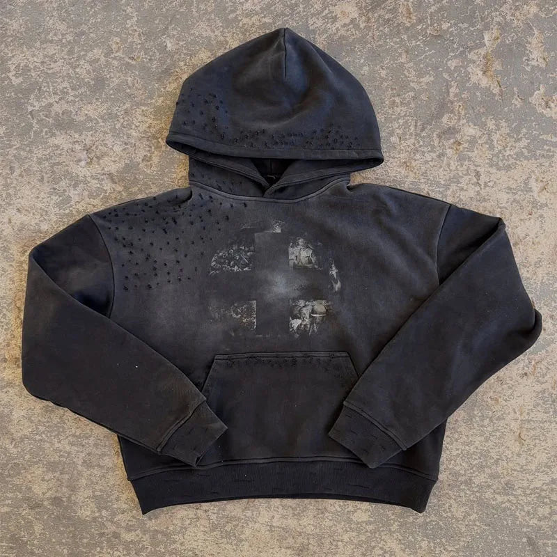 Custom Heavyweight Oversized Sweatsuit Stacked Sweatsuits Men 600gsm Custom Matching Sweatsuit