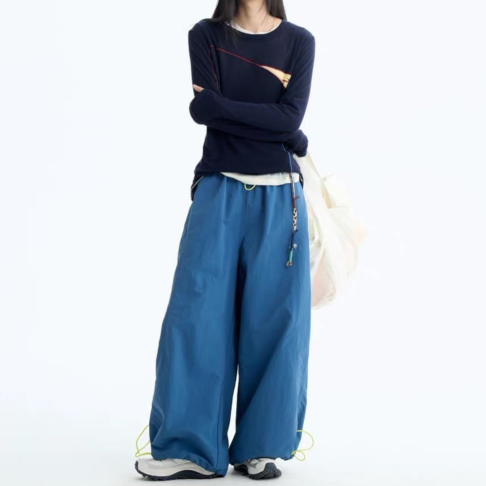 Custom Lightweight Baggy Track Pants for Women Quick Dry Hiking Pants Trouser