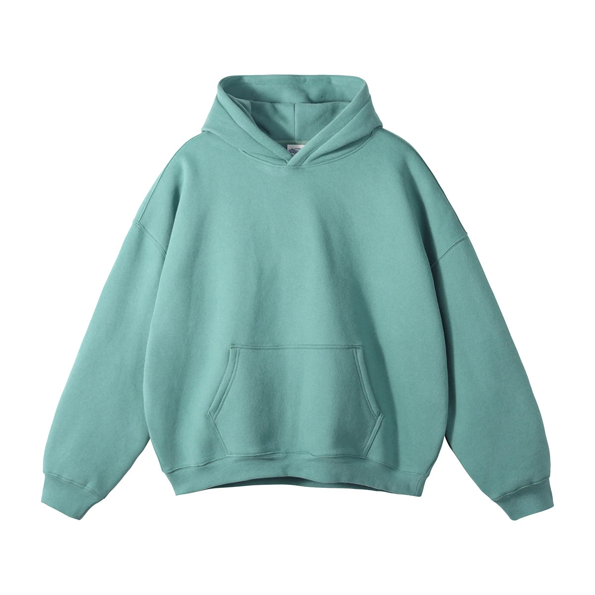 Custom Heavyweight 100% Cotton Pullover Hoodie 3D Embossed Streetwear Oversized and Hooded with Solid Pattern for Men