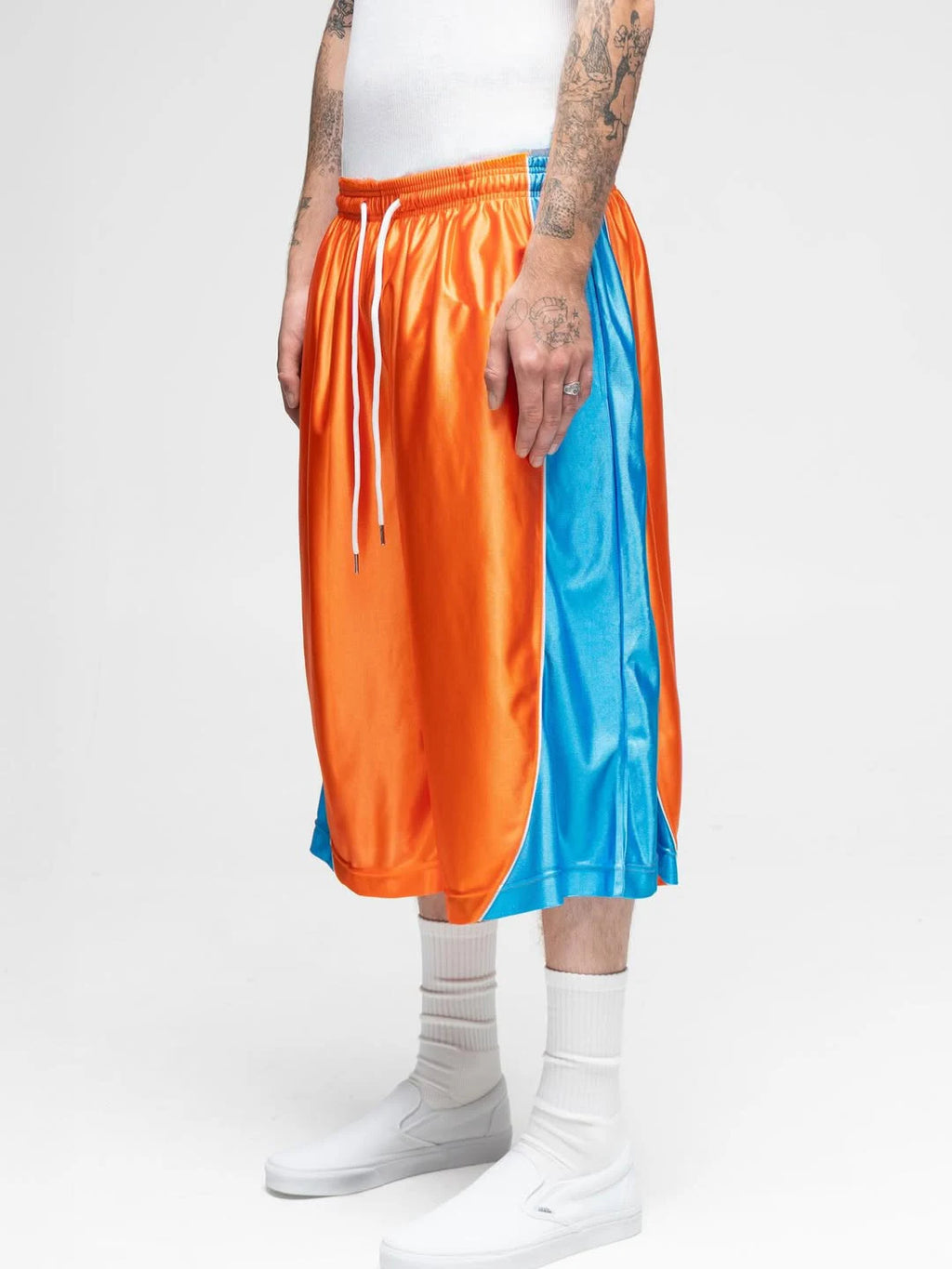 Custom Plus Size Men's Workout Shorts Quick Dry Running Shorts for Men Athletic Long Baggy Basketball Shorts