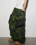 Custom Baggy Layered Double Pockets Cargo Pants Camouflage Trouser for Men Camo Pants