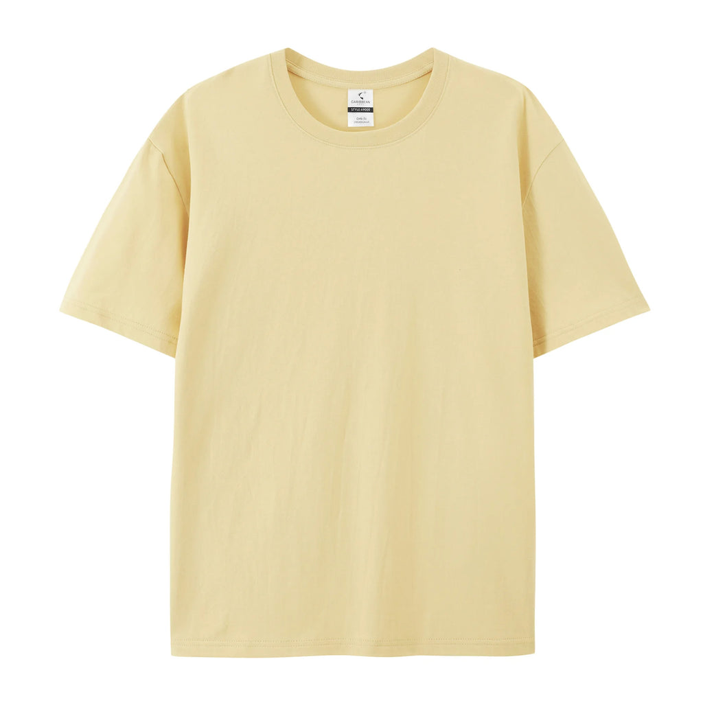 260GSM Heavy Fashion 3D Embossed Tshirt Premium 100% Combed Cotton Oversize Weight Plain Graphic Custom Embossed T Shirts