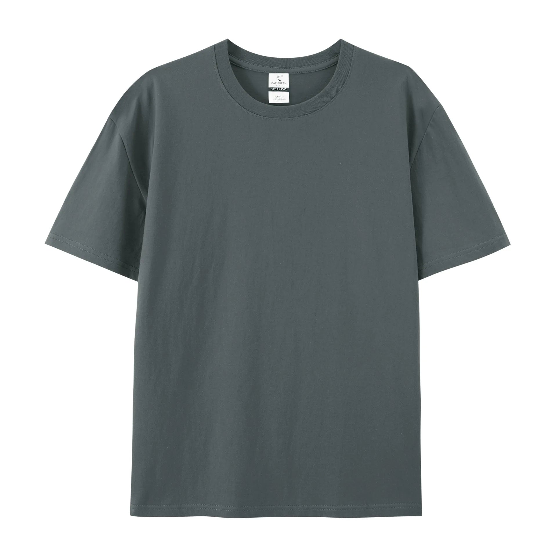 260GSM Heavy Fashion 3D Embossed Tshirt Premium 100% Combed Cotton Oversize Weight Plain Graphic Custom Embossed T Shirts