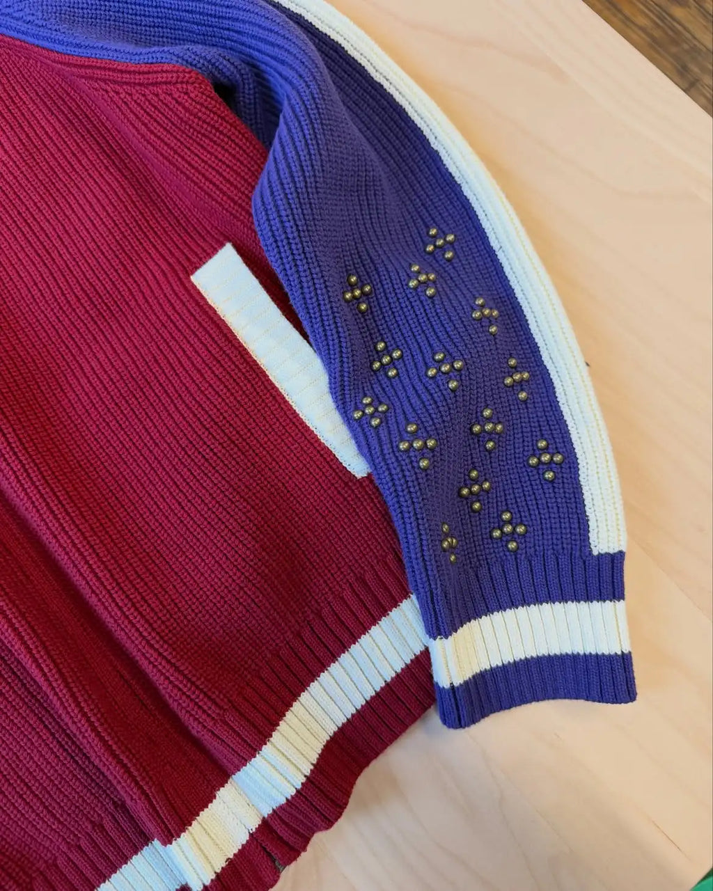 Custom Zip up Coach Knit Jacket Knitwear for Men Zipper Knitted Sweater Winter Clothing Manufacturer